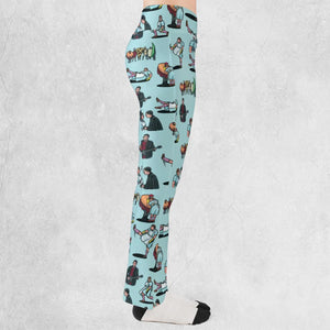 Lunch Lady Land SNL Flare Leggings