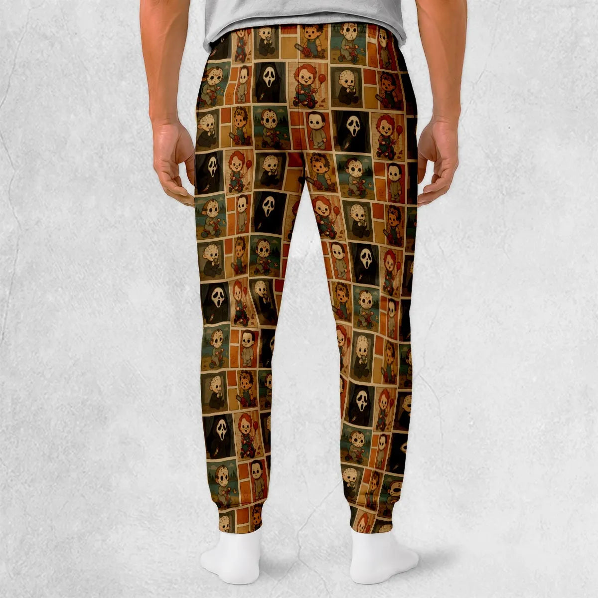 Cute Baby Horror Icons Sweatpants