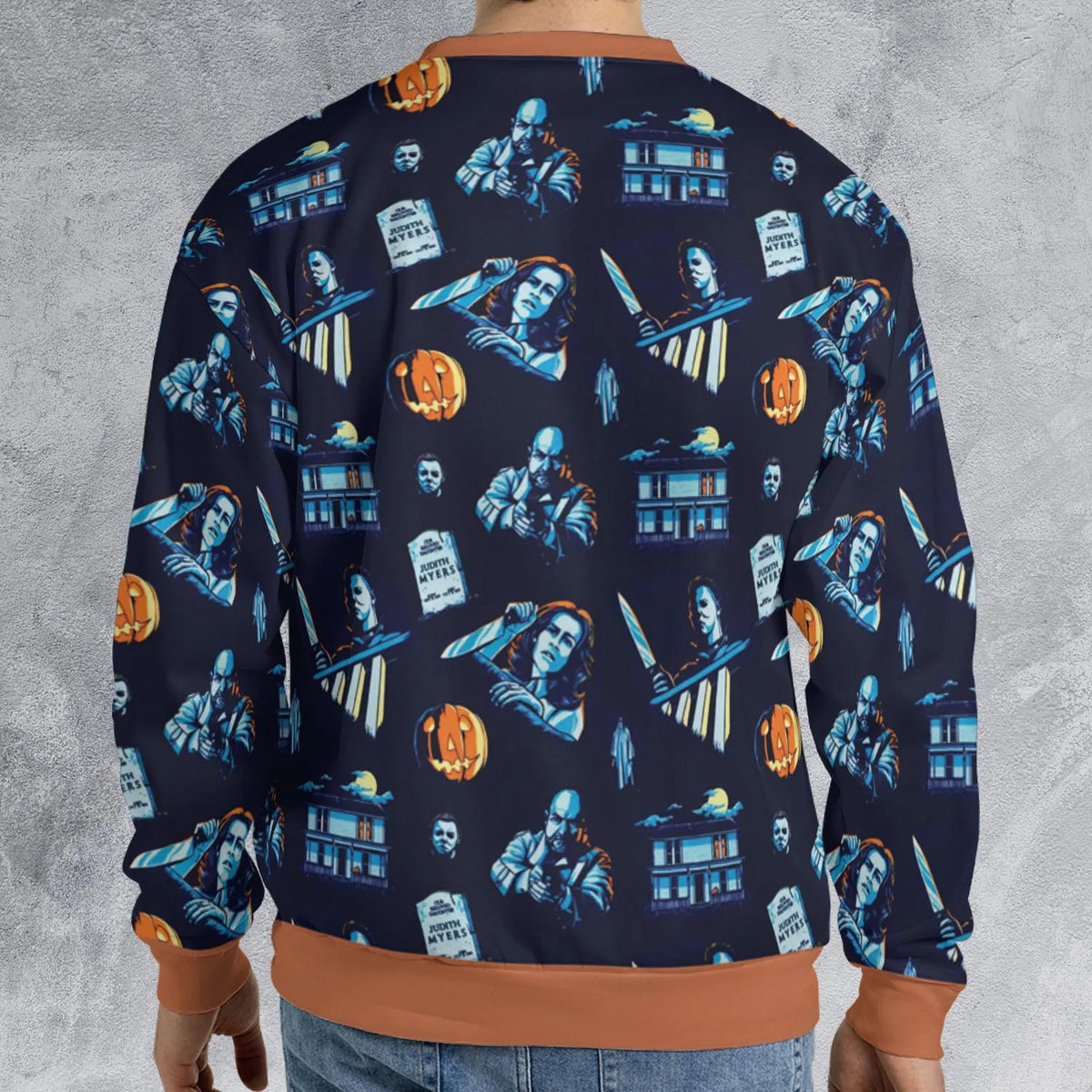 Horror Slasher Michael Myers Halloween All-over Print Sweatshirt