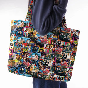 The 90s TV Shows Large Tote Bag