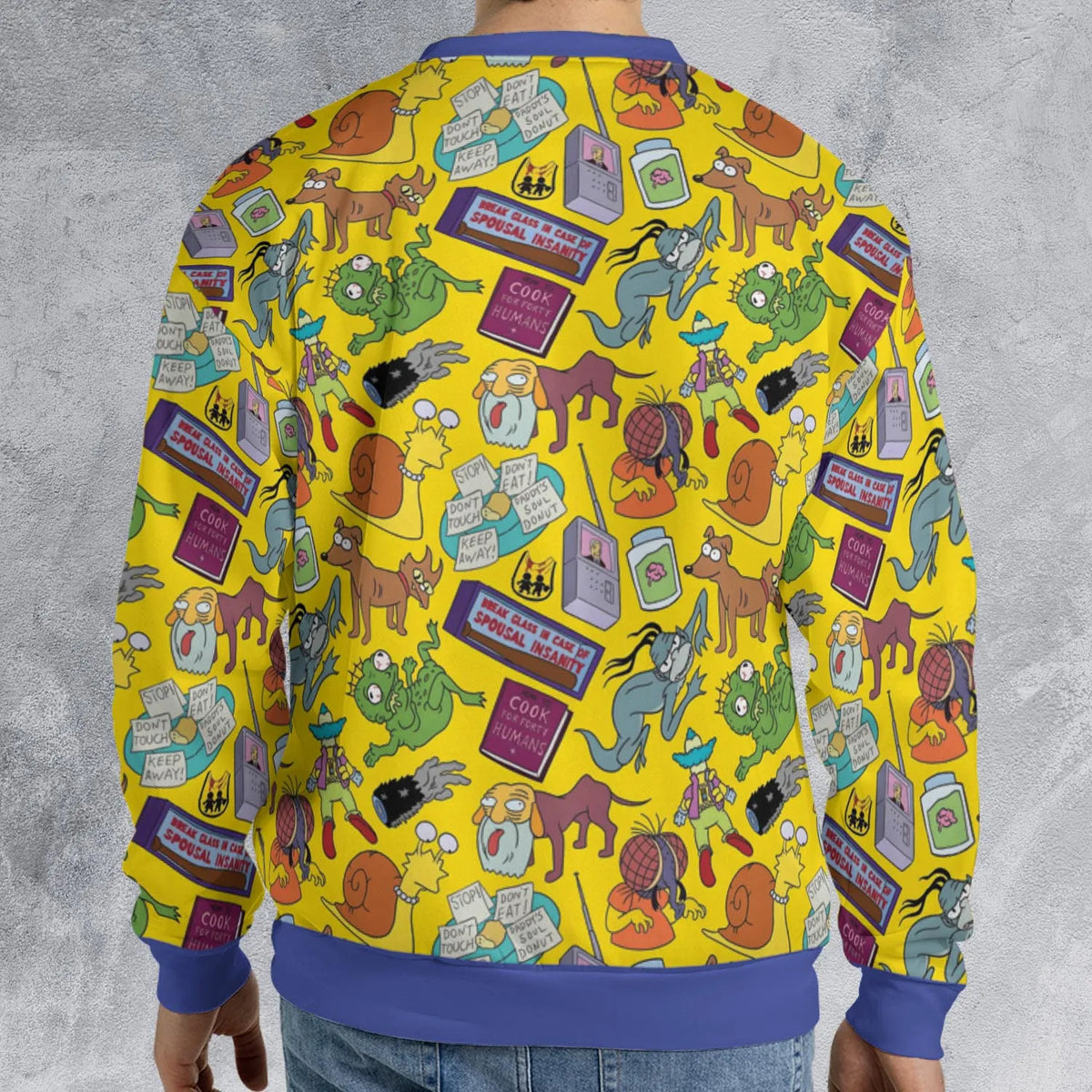 Treehouse of Horror The Simpson All-over Print Sweatshirt