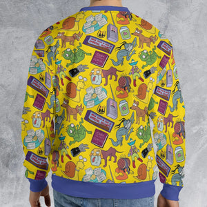 Treehouse of Horror The Simpson All-over Print Sweatshirt