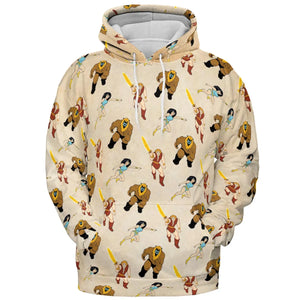 Thundarr the Barbarian All-over Print Hoodie
