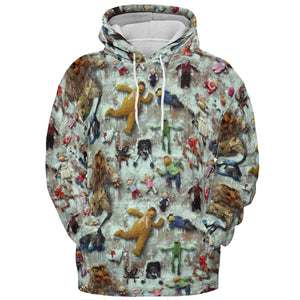 Together Again The Muppet Show All-over Print Hoodie