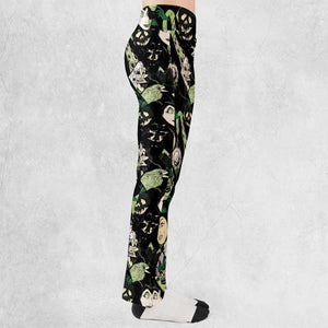 The Villains Pattern Flare Leggings