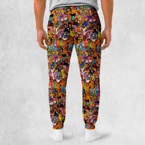 90s Nostalgia Cartoons Sweatpants