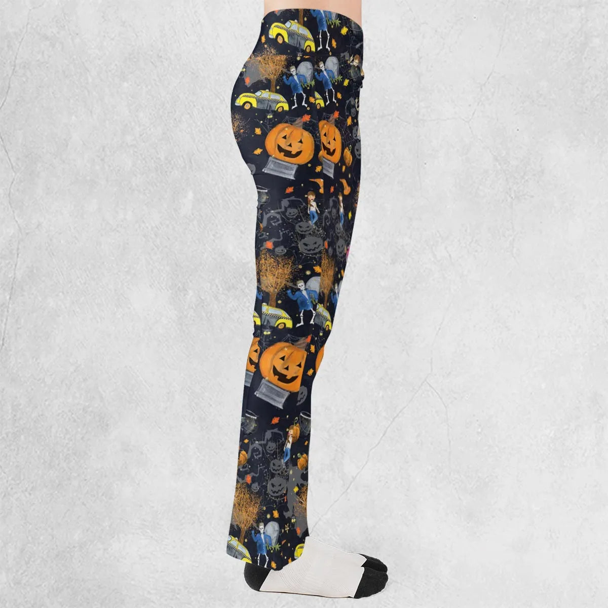 Magic Town Halloweentown Flare Leggings