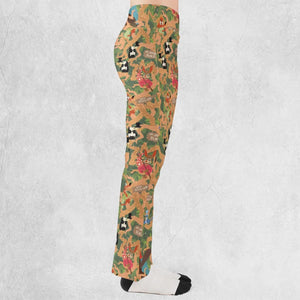Flowing Down Splash Mountain Flare Leggings