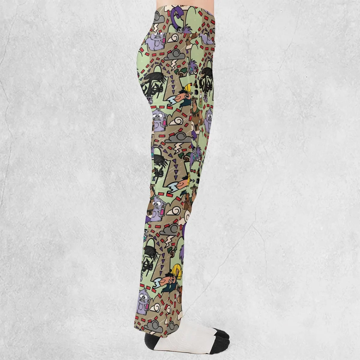 Groove Map The Emperor's New Groove Flare Leggings