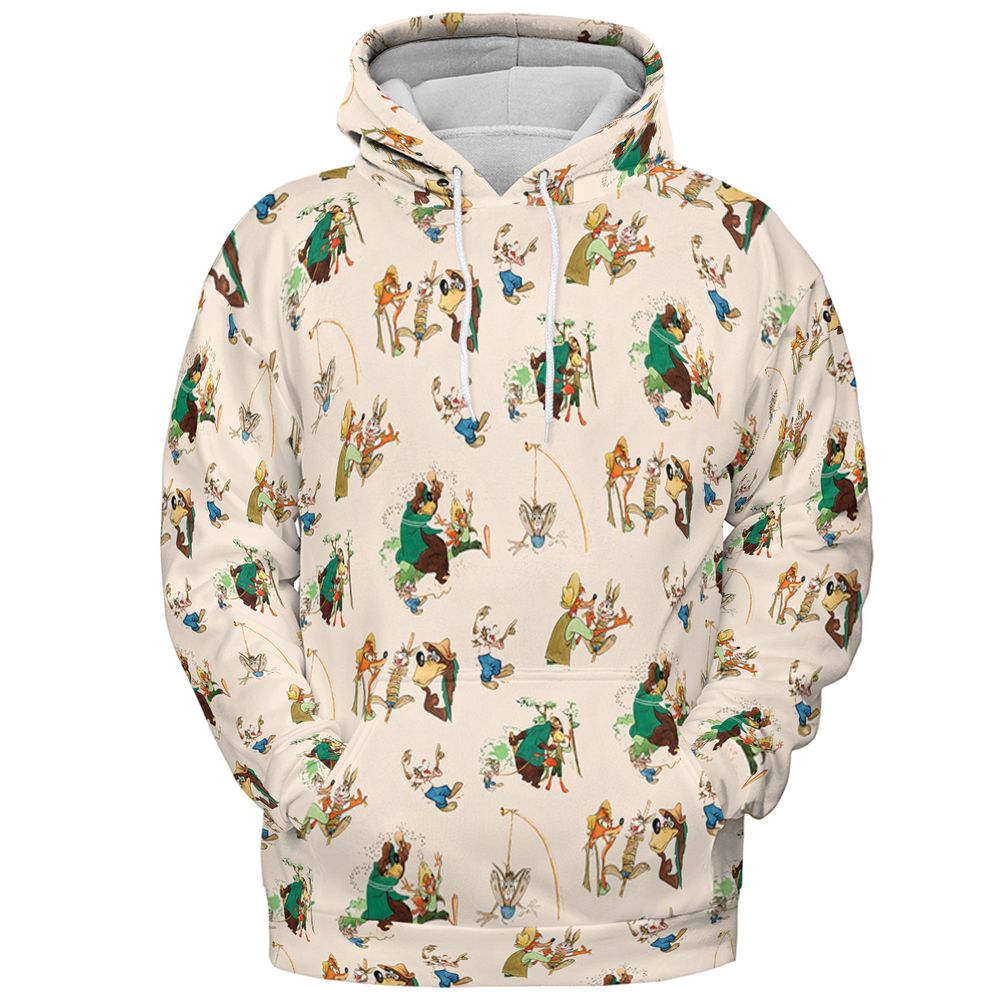 All-over Print Hoodie - 75AFKXTD -  - 2
