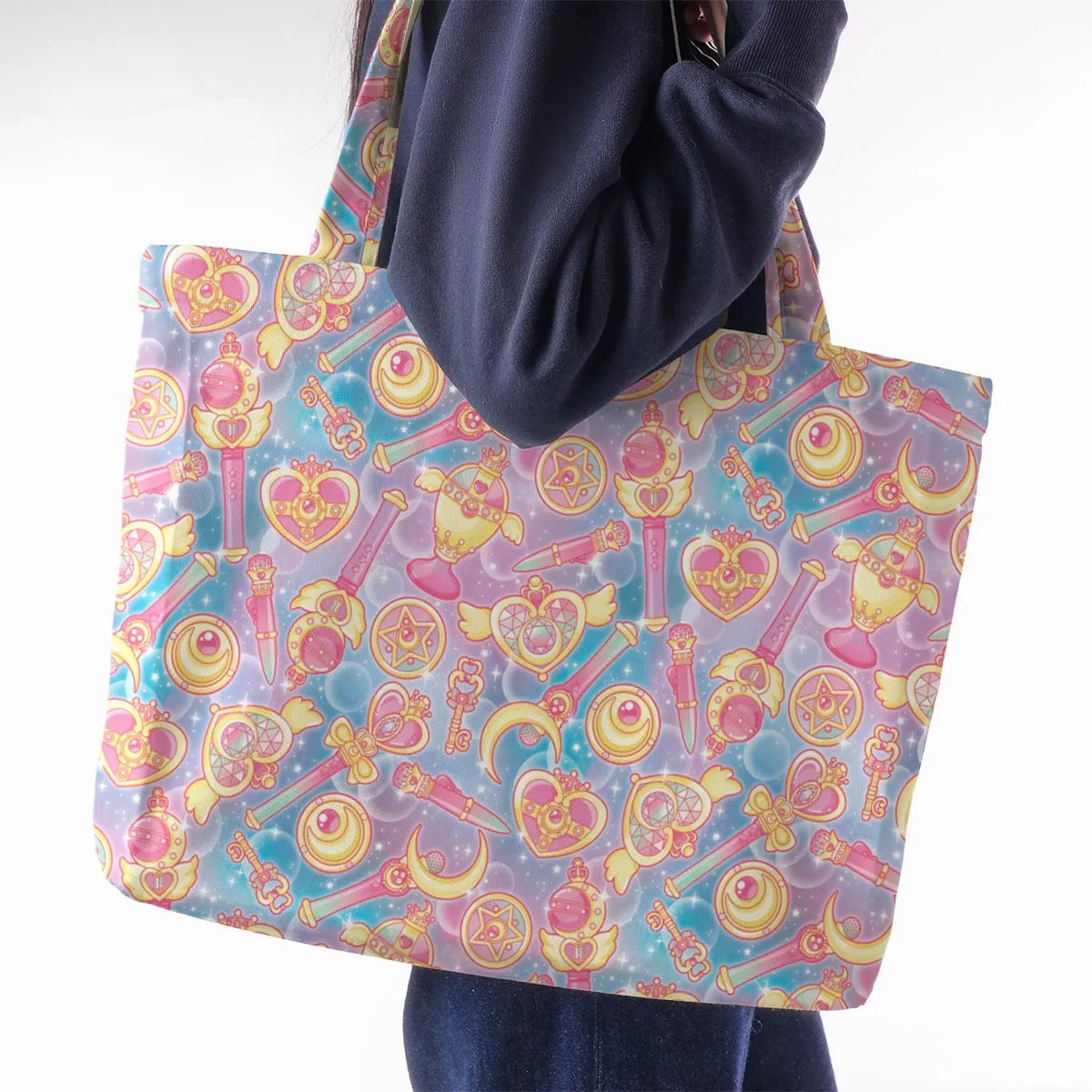 Magical Girls Sailor Moon Large Tote Bag