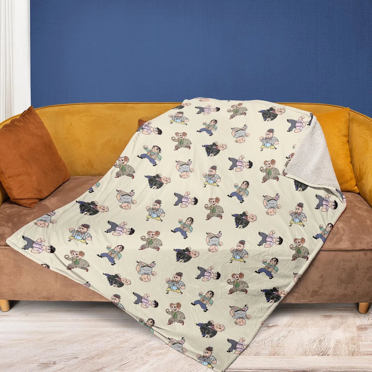 Stooges Forever The Three Stooges Fleece Blanket