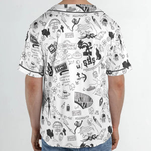 Buffy The Vampire Slayer Pattern Unisex Baseball Jersey