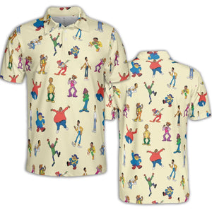 Fat Albert and the Cosby Kids AOP Men/Women Polo Shirt
