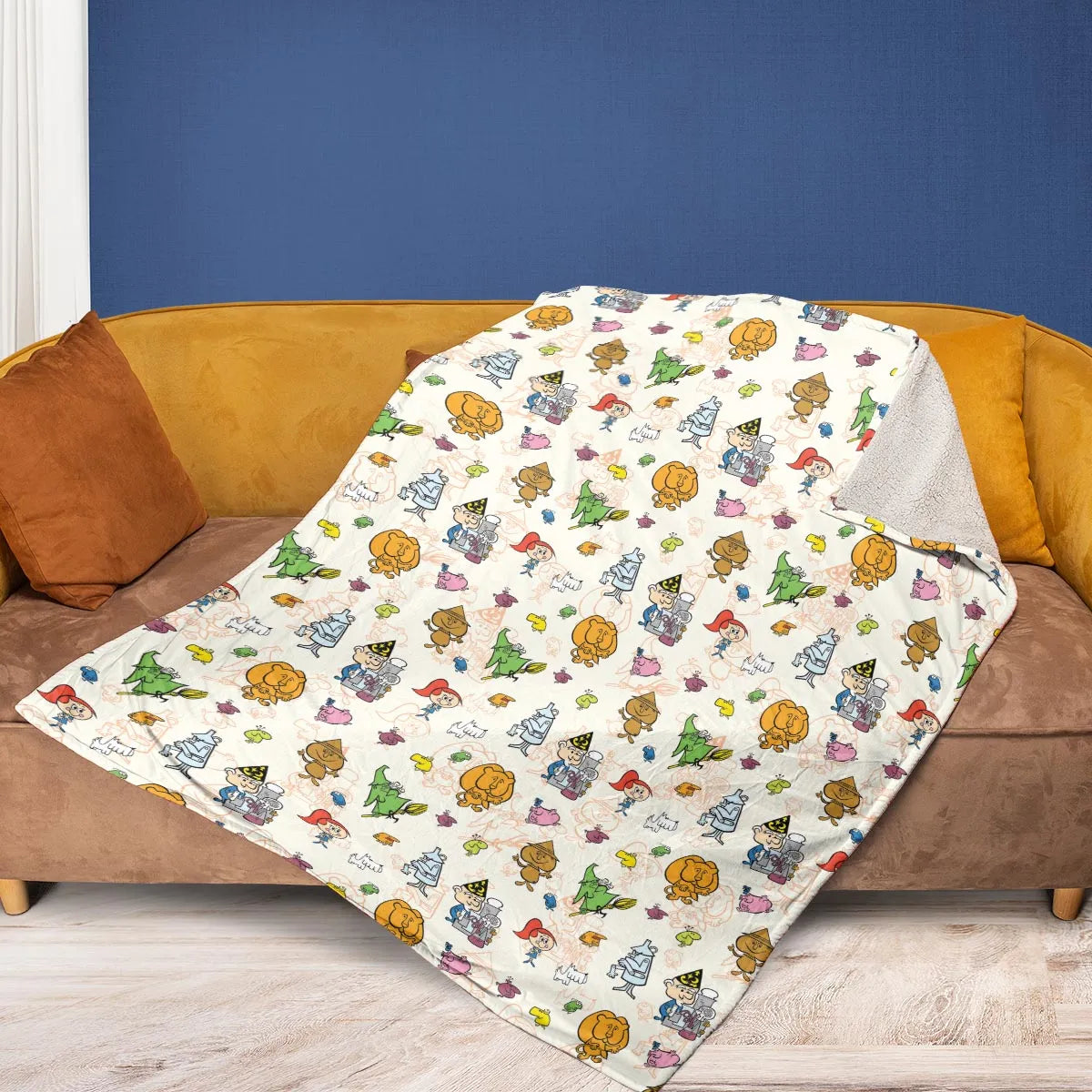 Chibi Tales Of The Wizard Of Oz Fleece Blanket