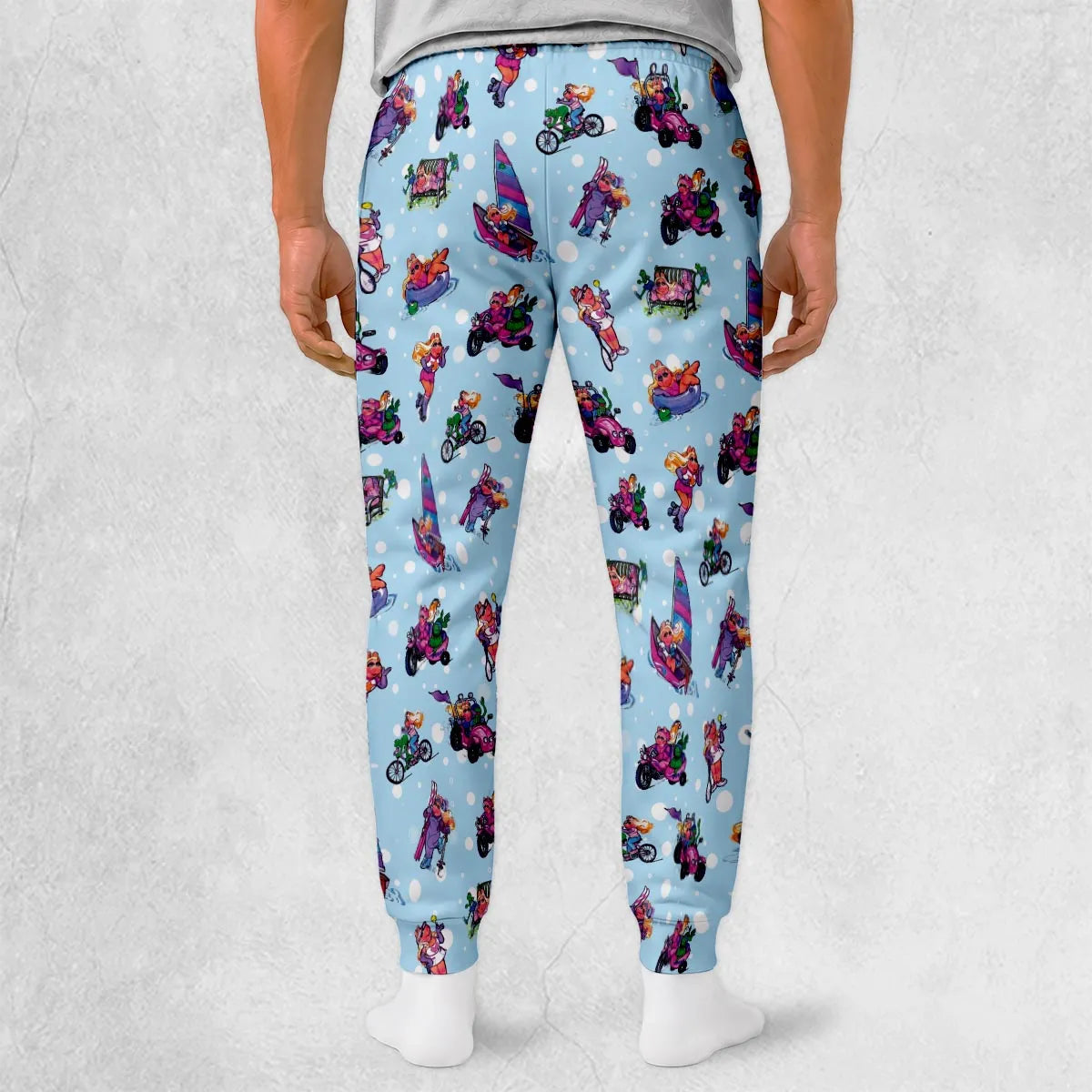 Sporty Piggy and Frog Sweatpants