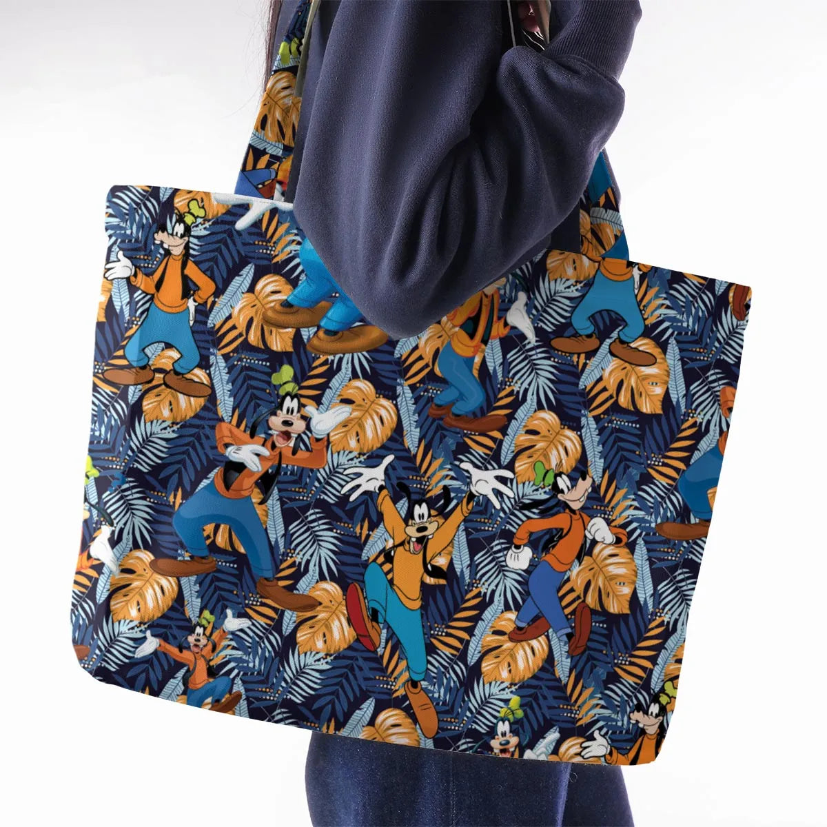 Goofy Aloha Large Tote Bag
