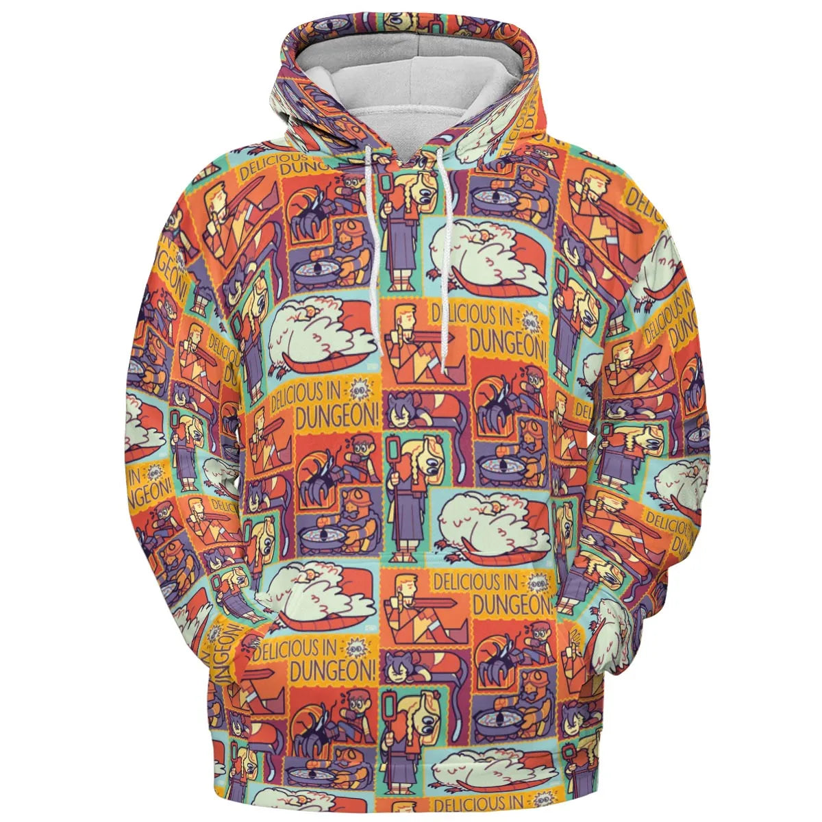 Delicious In Dungeon All-over Print Hoodie