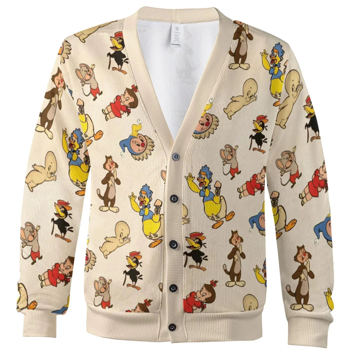 Harvey TV Stars Cartoon Characters Cardigan