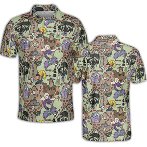 Groove Map The Emperor's New Groove AOP Men/Women Polo Shirt