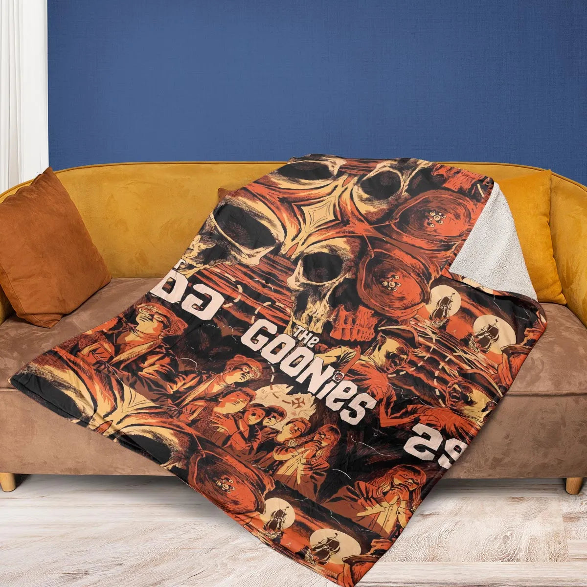 The Goonies Pattern Fleece Blanket