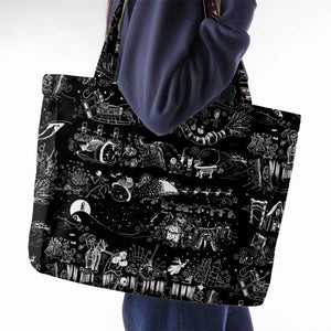 Nightmare Journey Large Tote Bag