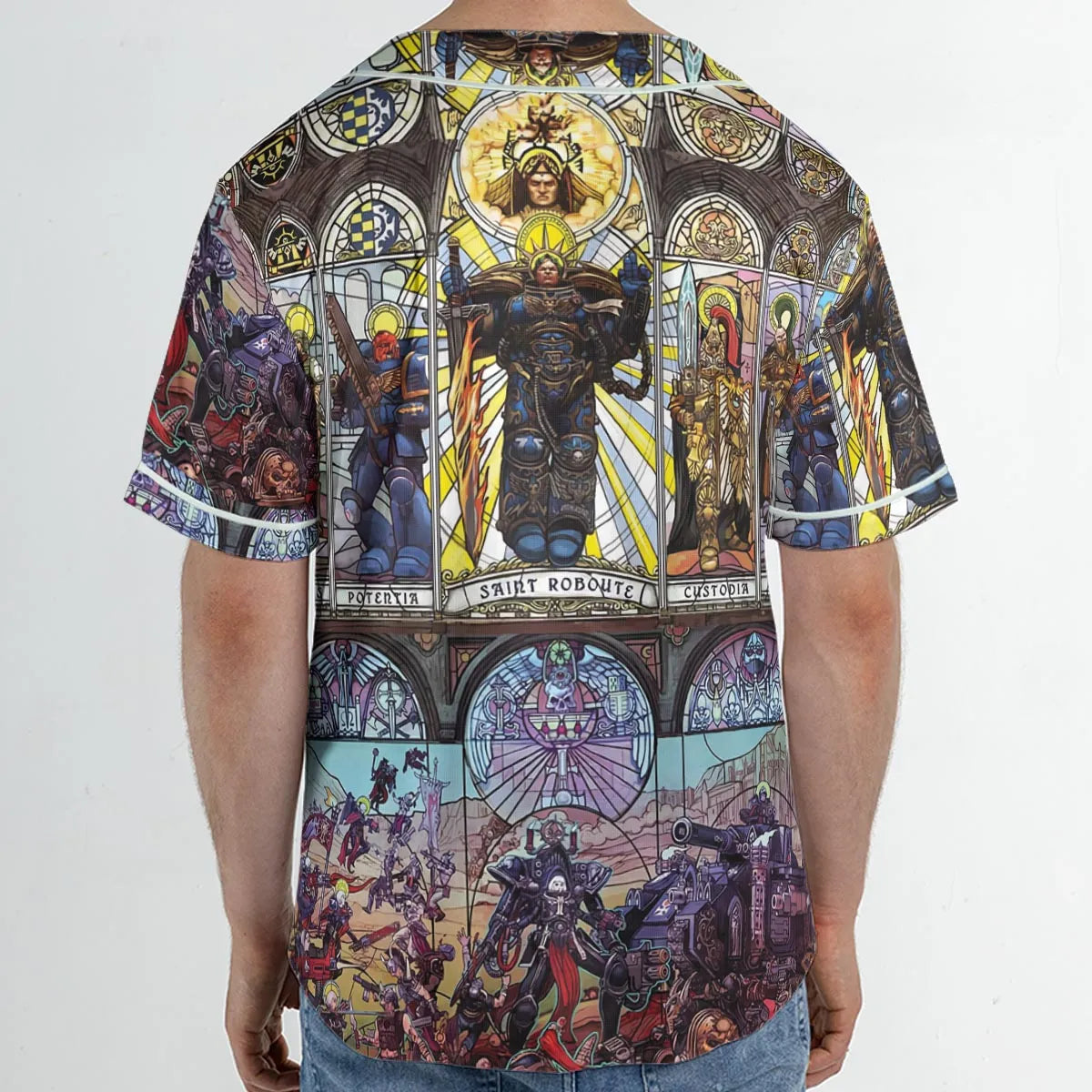WH40K Library Unisex Baseball Jersey