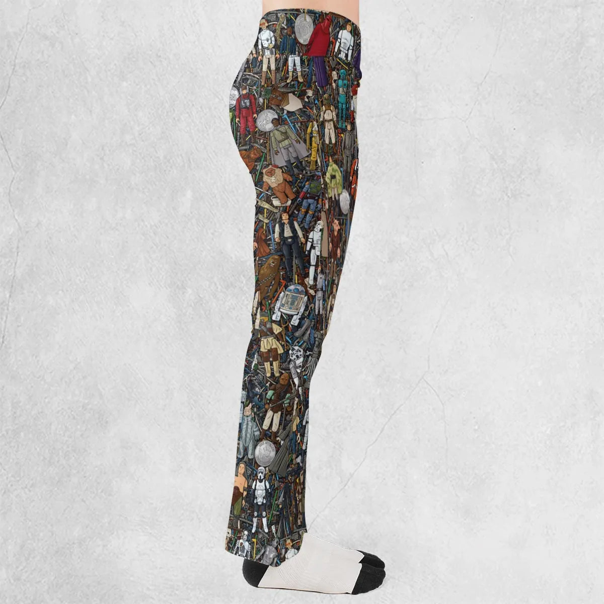 Star Wars Characters Figures Flare Leggings