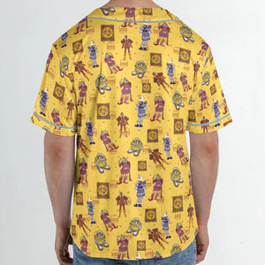 Vintage Burger King Commercial 1980 Unisex Baseball Jersey