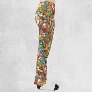 Nostalgia Toys Pop Culture Toys Flare Leggings