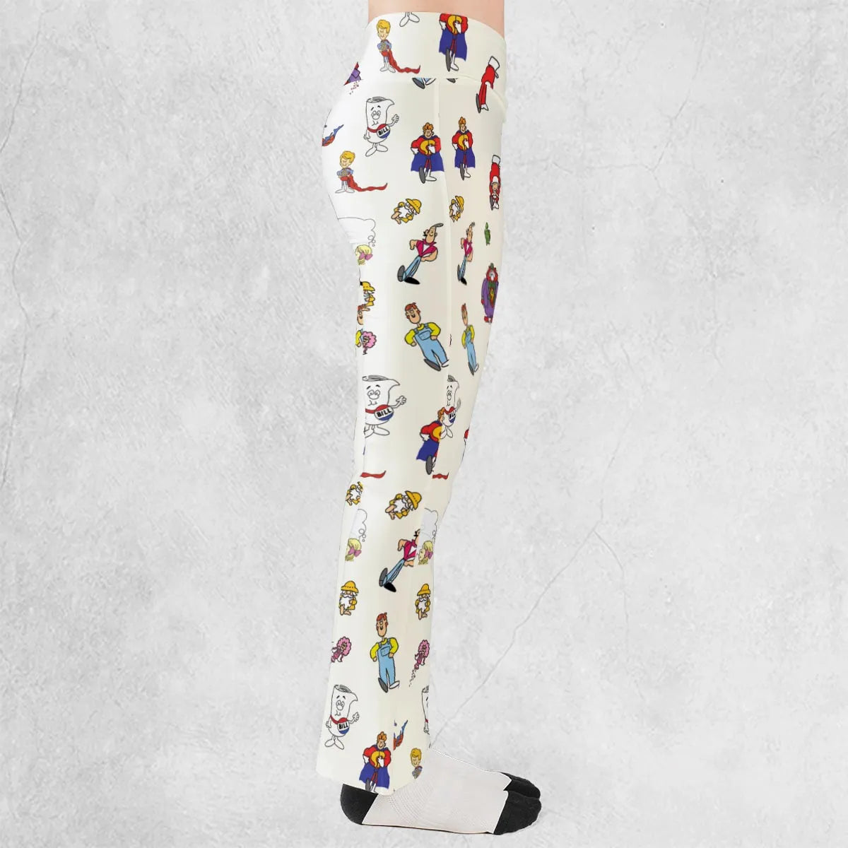 Schoolhouse Rock Characters Flare Leggings