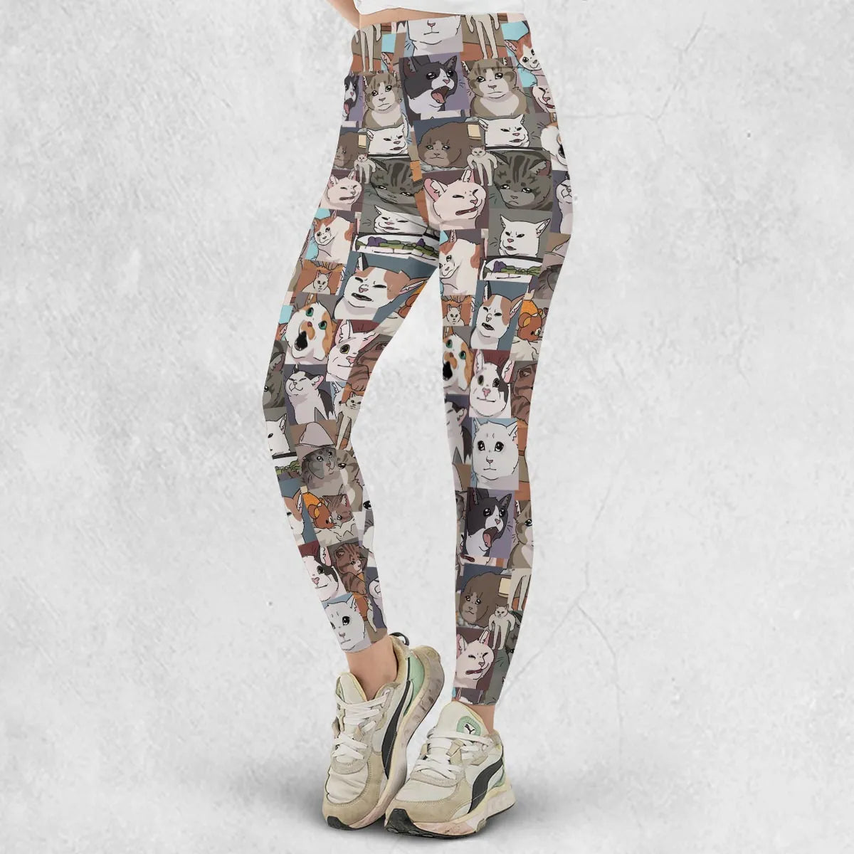 Funny Cat Internet Meme Legging