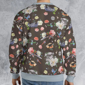 Stormtrooper Flower Vintage Pattern All-over Print Sweatshirt