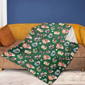 The Card Sharps Sanford and Son Fleece Blanket
