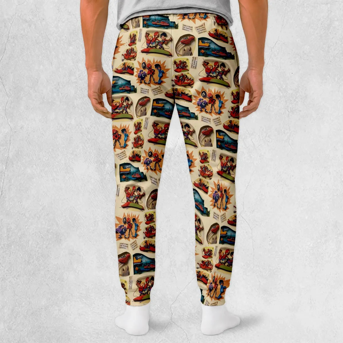 Retro Cartoons The Impossibles Sweatpants