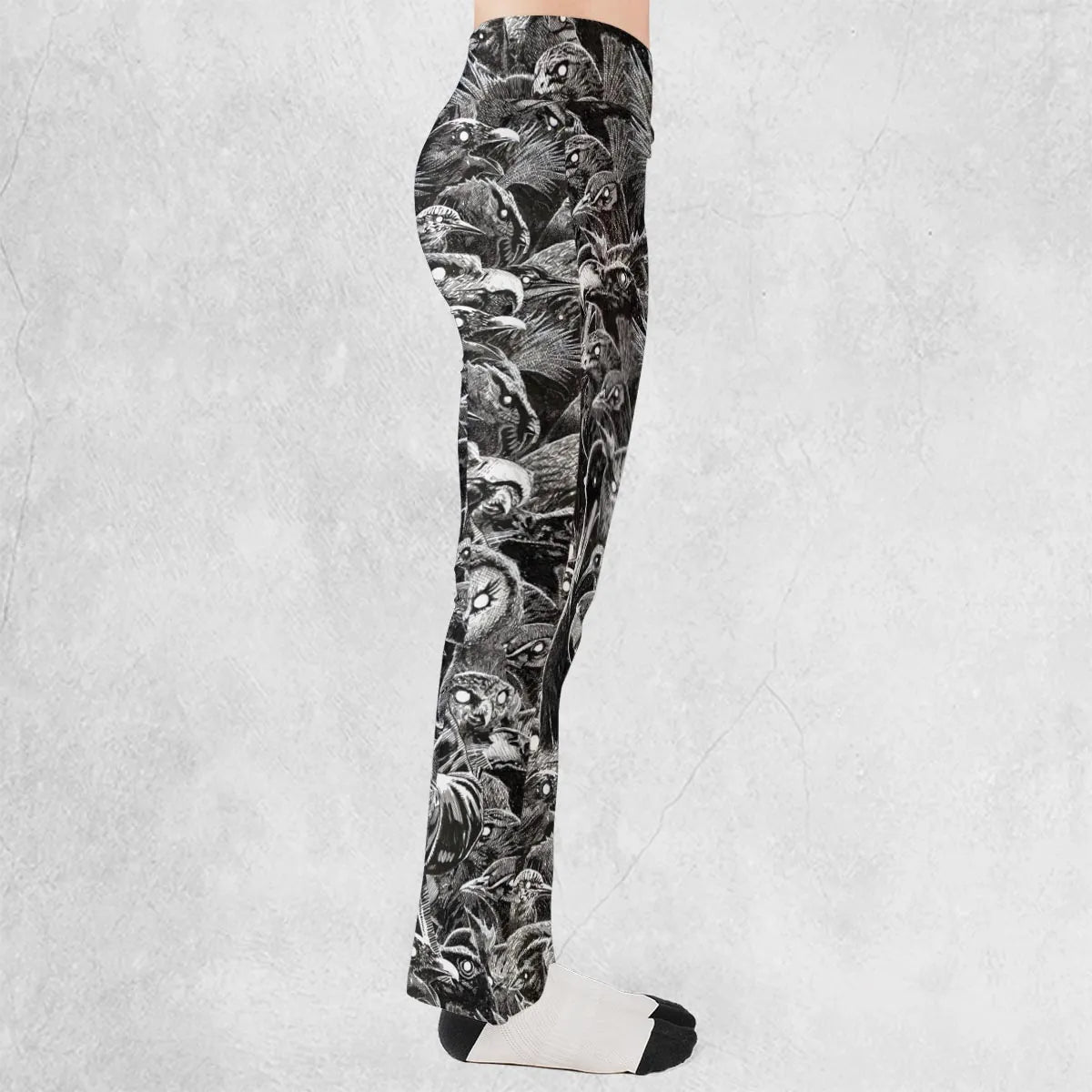 Umbrellas to Underworld Penguin Flare Leggings