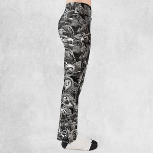 Umbrellas to Underworld Penguin Flare Leggings