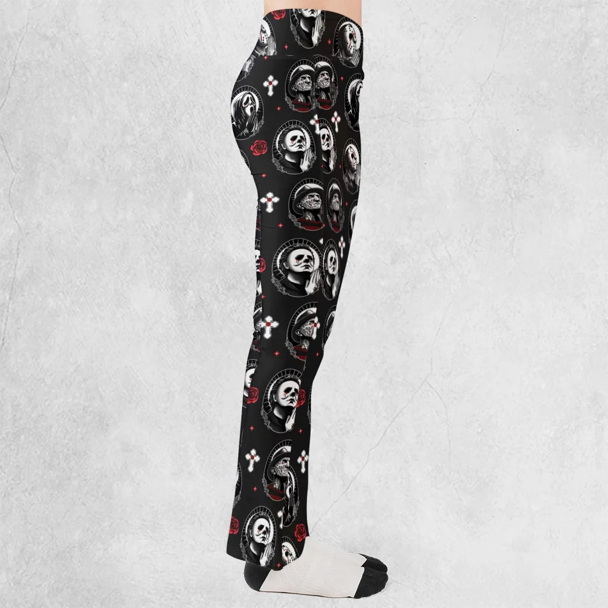 Horror Saints Flare Leggings
