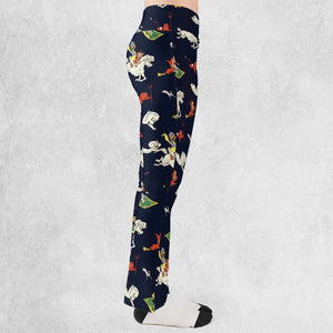 Casper Richie Rich Harvey Comic Characters Flare Leggings