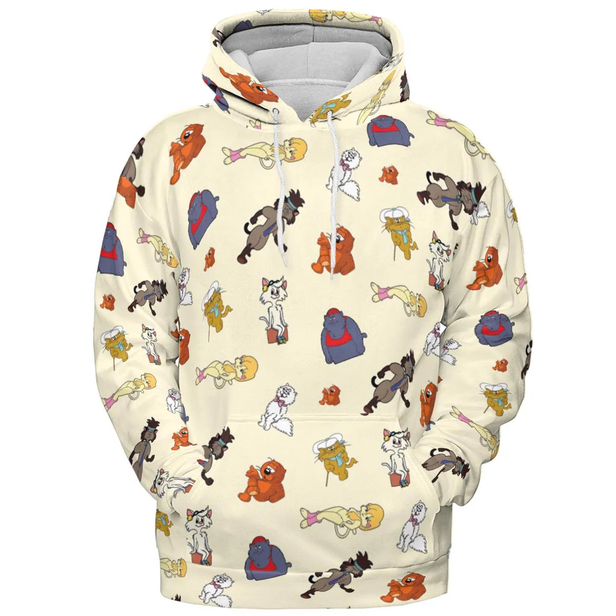 Heathcliff and the Catillac Cats All-over Print Hoodie