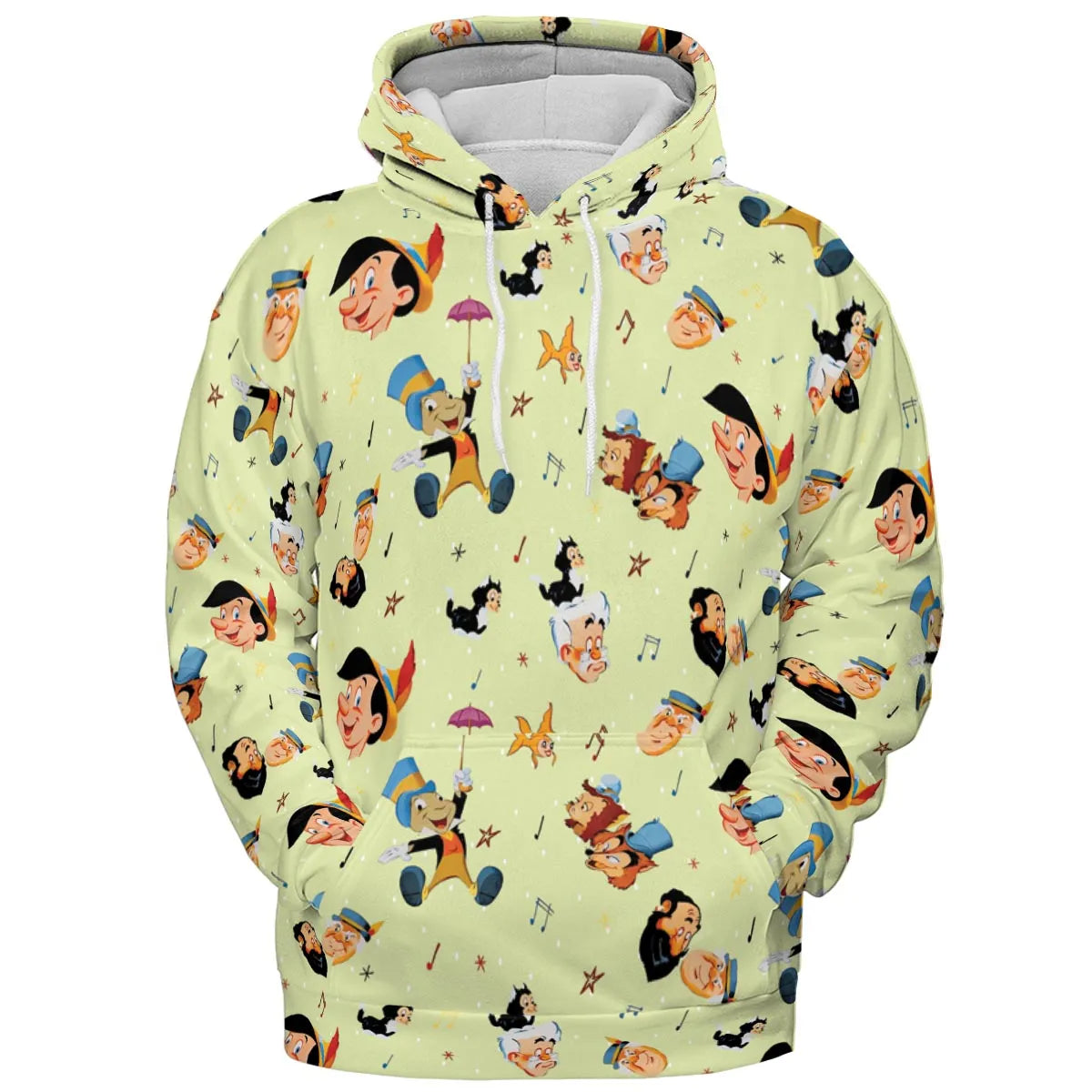 I Can't Stop Lying Pinocchio All-over Print Hoodie