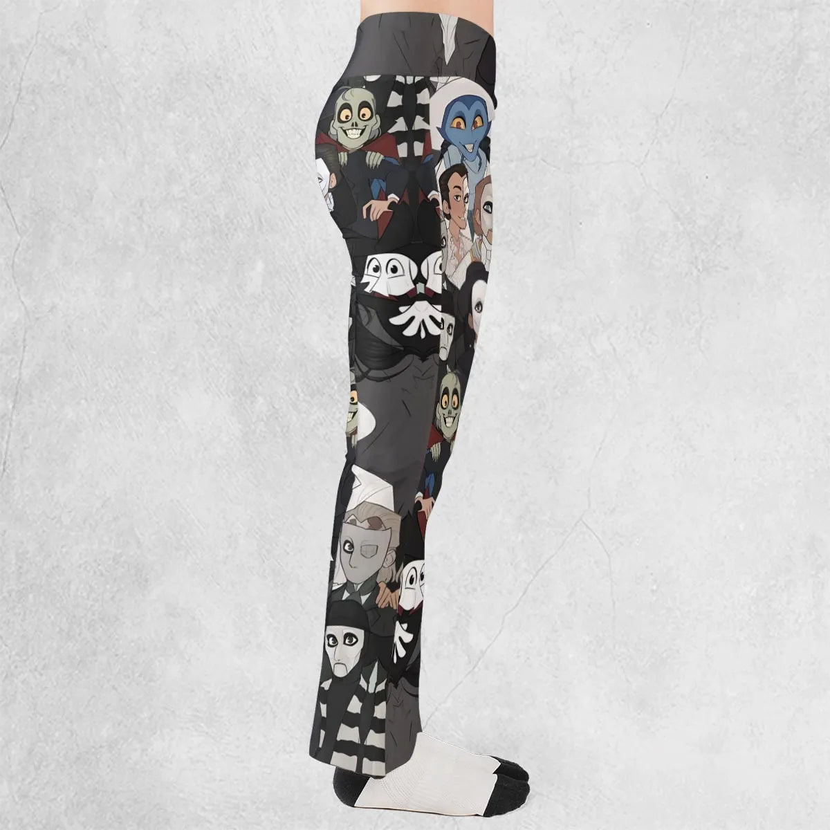 Faces The Phantom of Opera Flare Leggings