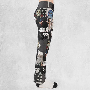 Faces The Phantom of Opera Flare Leggings