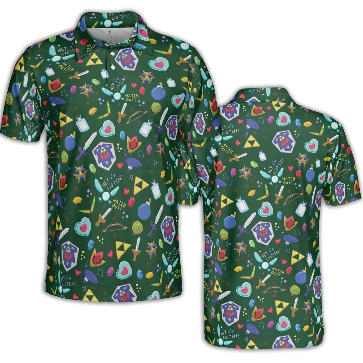The Legend Of Zelda AOP Men/Women Polo Shirt