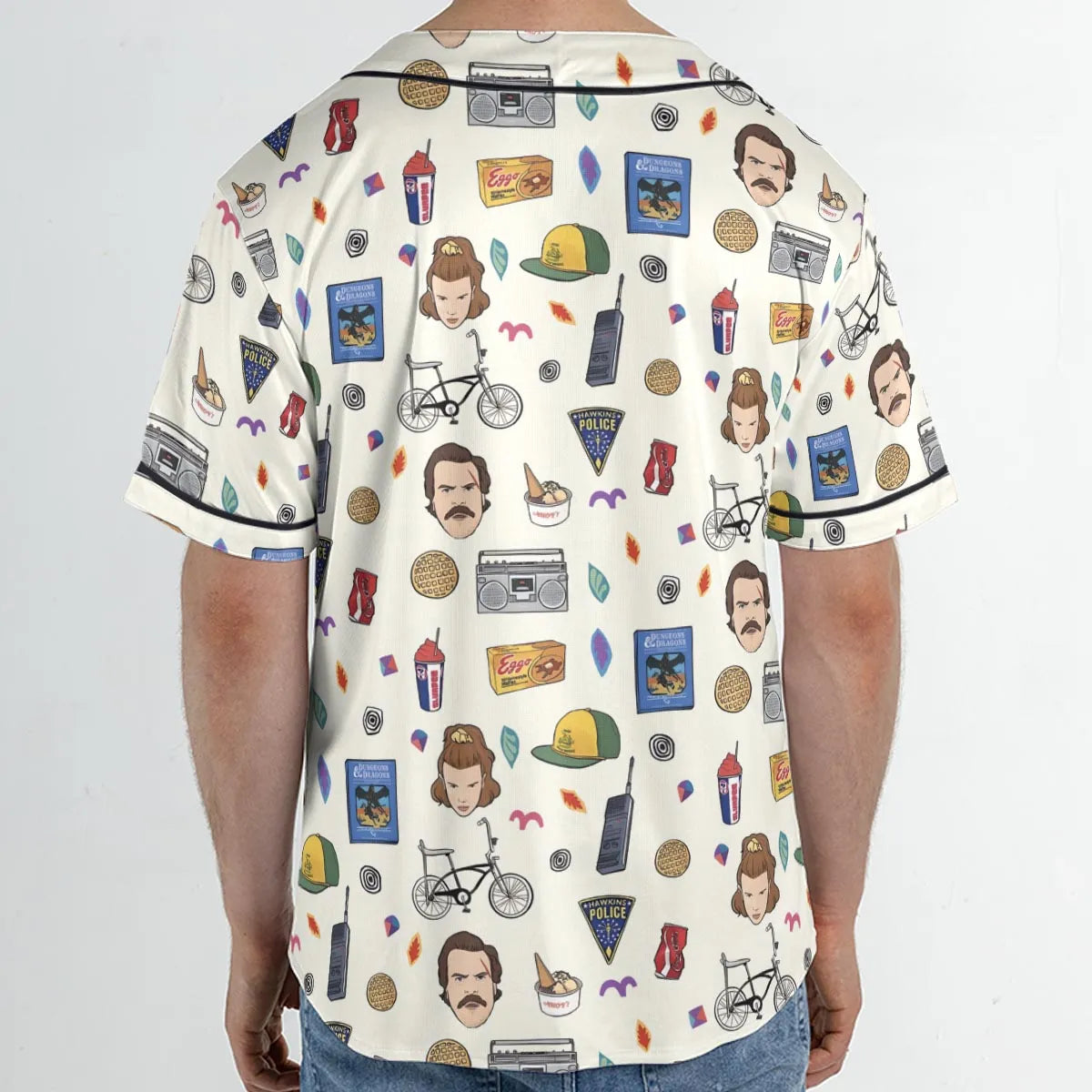 Stranger Things Collection Unisex Baseball Jersey
