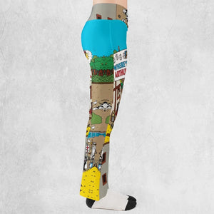 Where's Arthur Monty Python and the Holy Grail Flare Leggings