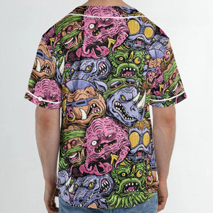 Nostalgic Villains Teenage Mutant Ninja Turtles Unisex Baseball Jersey