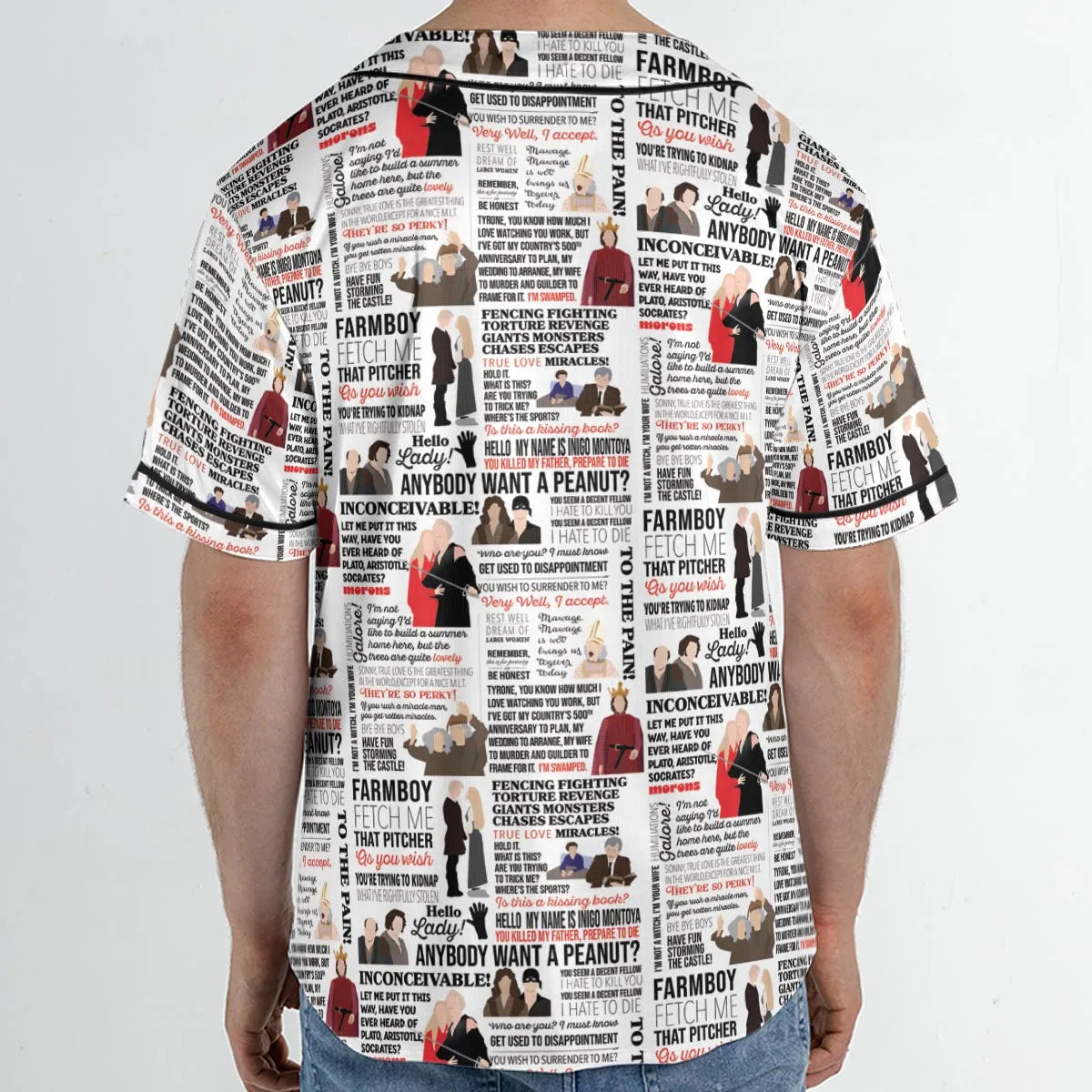 Inconceivable Quotes Unisex Baseball Jersey