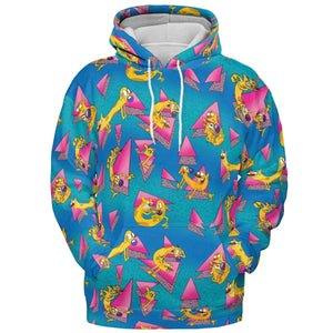 CatDog Nickelodeon Pattern All-over Print Hoodie