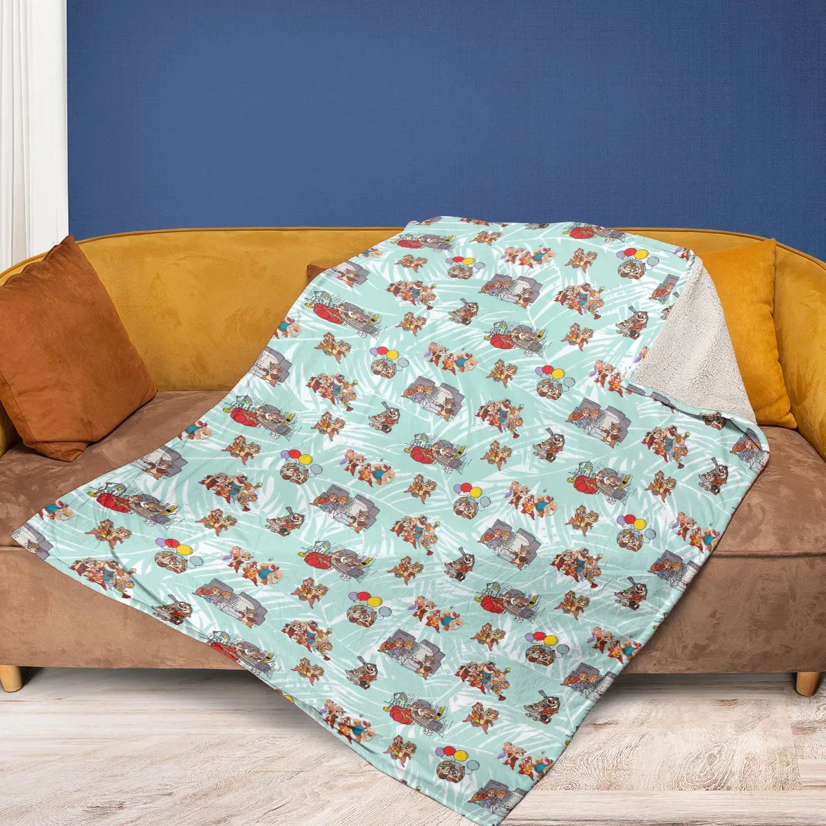 Rescue Team Chip 'n Dale Rescue Rangers Fleece Blanket